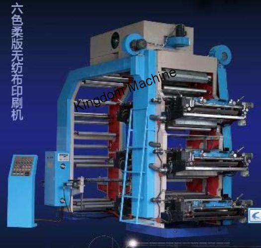 High Speed Six Colors Flexographic Printing Machine